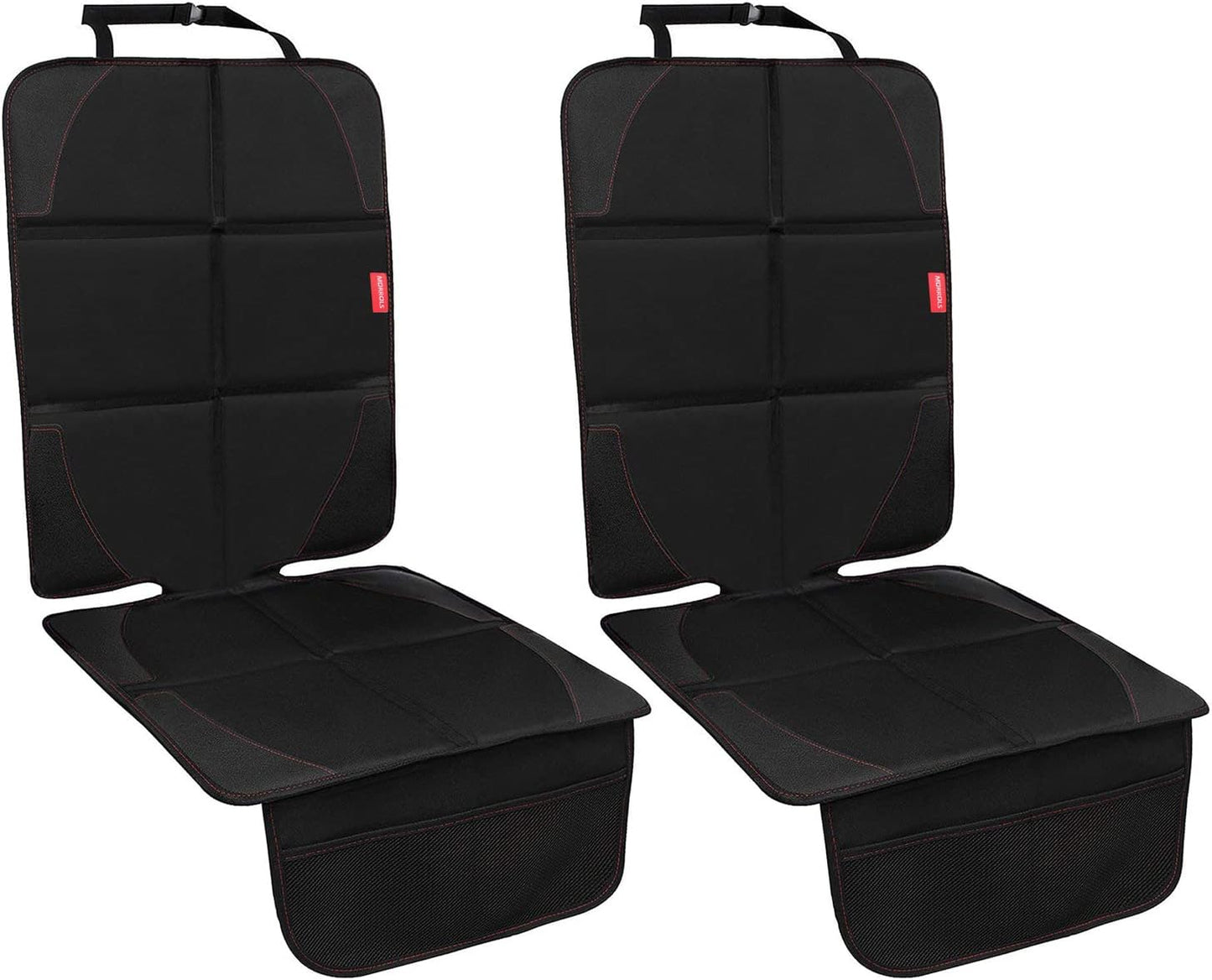 MORROLS Protector de asiento de automóvil, paquete de 2 protectores...