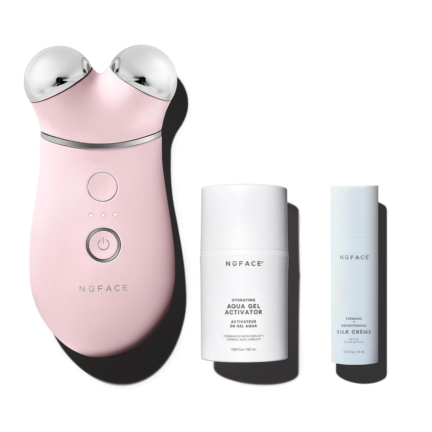 NuFACE Trinity+ - Kit de dispositivo facial de microcorriente \u201...