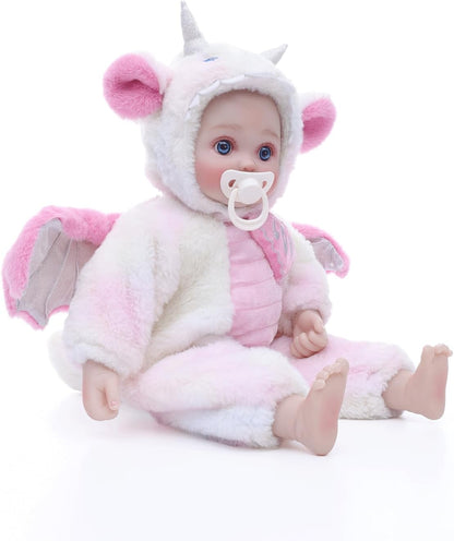 Cloveray Muñecas de bebé, muñeca de 18 pulgadas de gran tamaño, muñ...