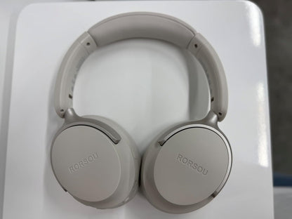 RORSOU Auriculares Bluetooth B8 sobre la oreja, 6 modos de música e...