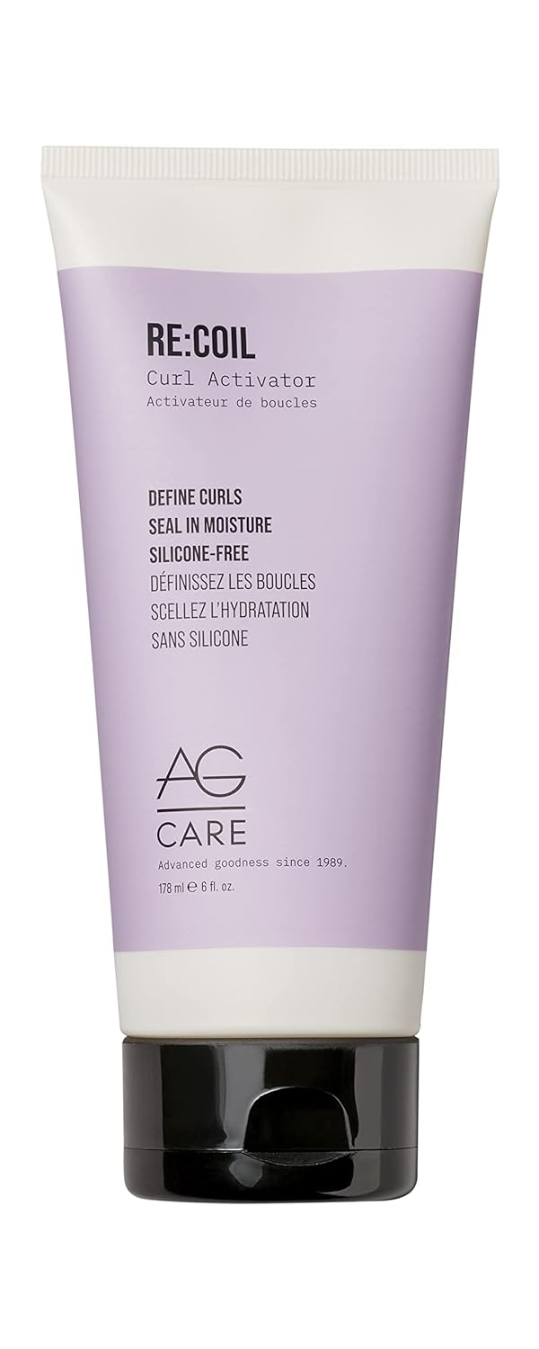 AG Care Re:Coil Activador de Rizos Crema para Rizos con Aminoácidos...