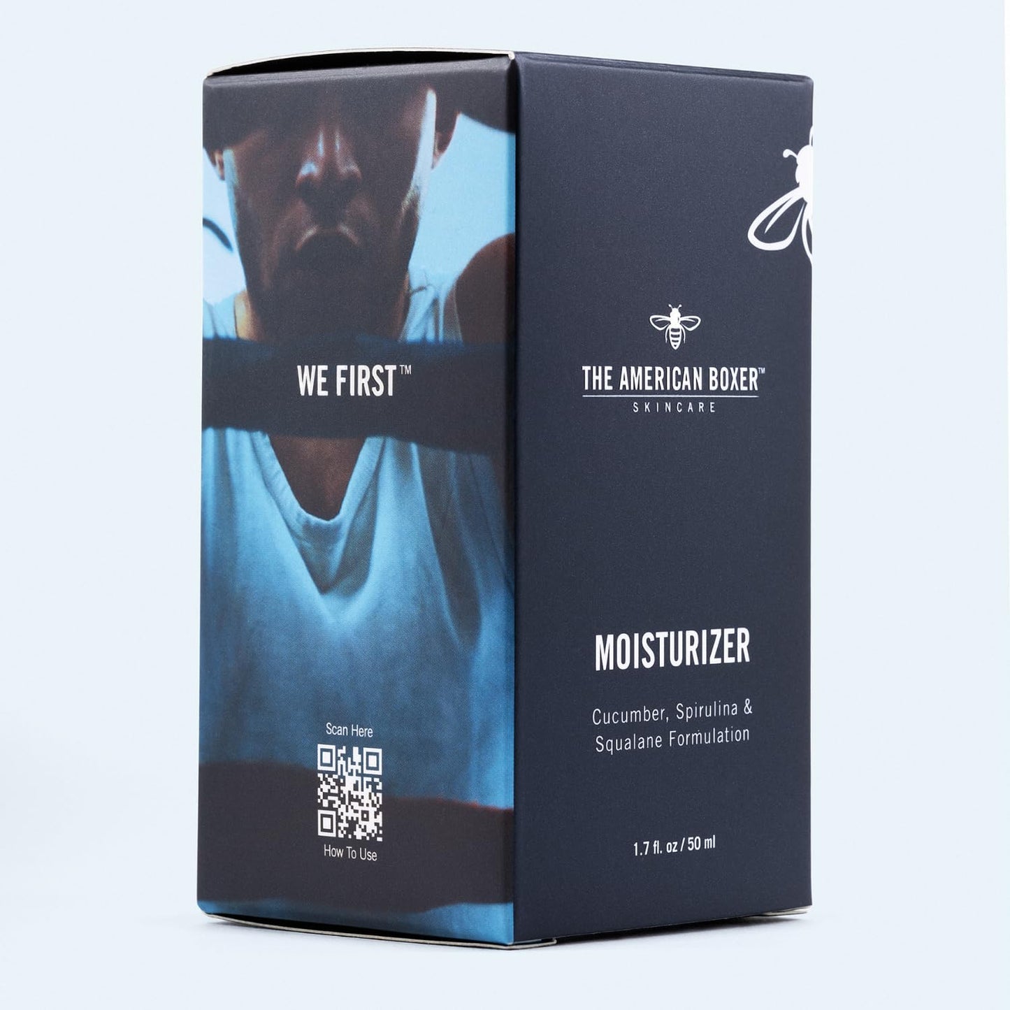 Hidratante facial para hombre, hidrata la piel seca, alivia la irri...