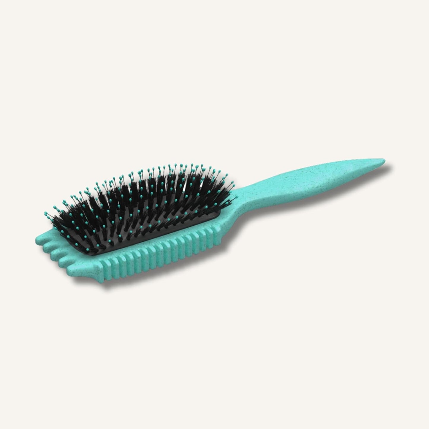 Cepillo de volumen EdgeLift de Bounce Curl, herramienta 5-en-1 para ondas voluminosas, rizos y espirales - Azul verdoso