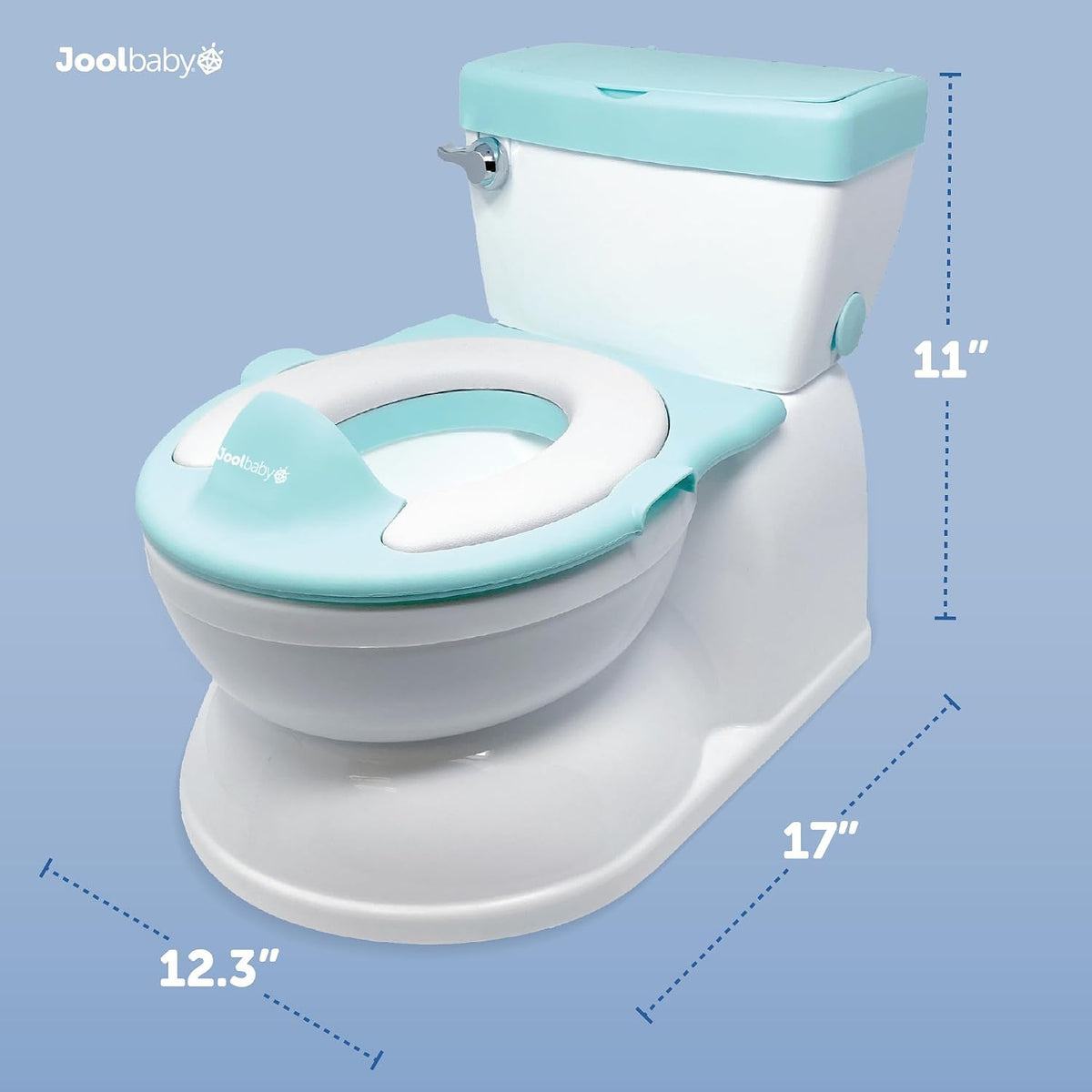 Orinal Real Feel 2 en 1 con almacenamiento para toallitas, sonidos...