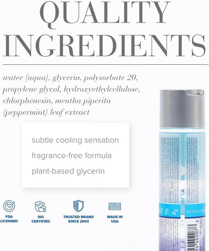 JO H\u2082O - Lubricante de enfriamiento personal a base de agua pa...