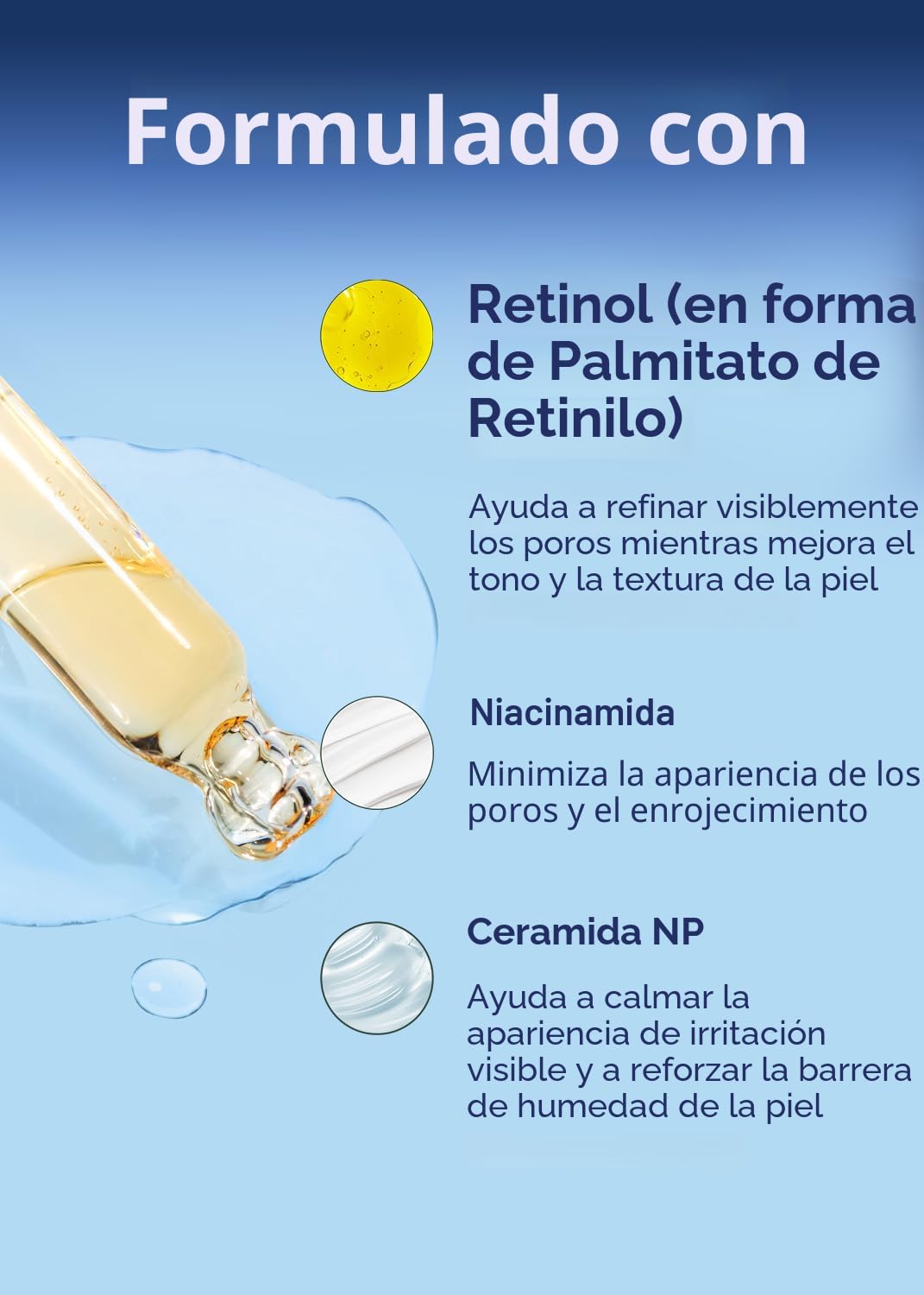 Rael Parches para espinillas, cubierta milagrosa de retinol, parche...