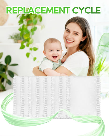 KeeTidy Desodorizador de cubo de pañales compatible con cartucho de...