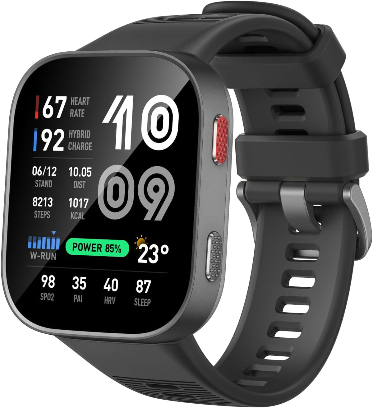 Amazfit Bip Max - Reloj inteligente de 1.969 in, pantalla AMOLED de...
