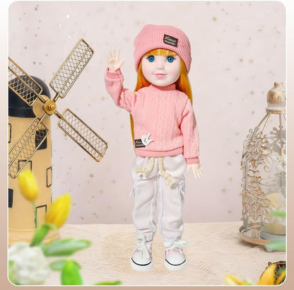 Coconutlin Muñeca BJD Fashion Girl de 12 pulgadas, 15 articulacione...