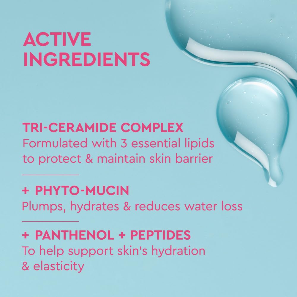 BYOMA Phyto-Mucin Glow Serum – Suero facial de mucina para piel de cristal – Rellena, prepara e hidrata – Primer impecable y base de maquillaje – Fortalece la barrera de la piel – 1.35 fl oz