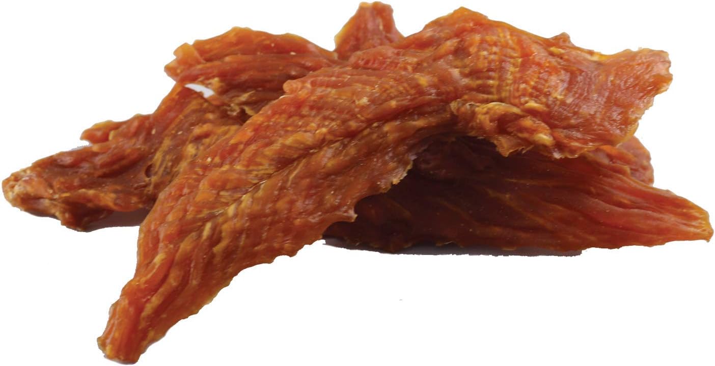 Amazon Brand - Solimo Golosinas de Pollo Deshidratado para Perros,...
