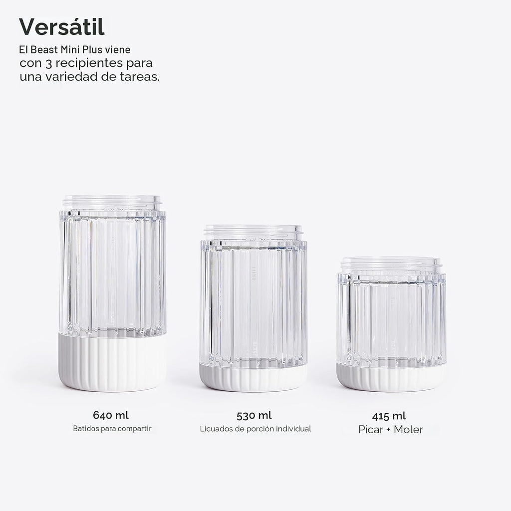El Beast Mini Licuadora Plus | Mini Licuadora de Encimera de Cocina...