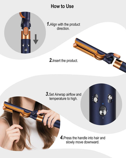 Accesorio de flujo de aire compatible con Dyson Airwrap Multi-Style...