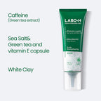LABO.H Exfoliante para fortalecer el cuero cabelludo, champú calrif...