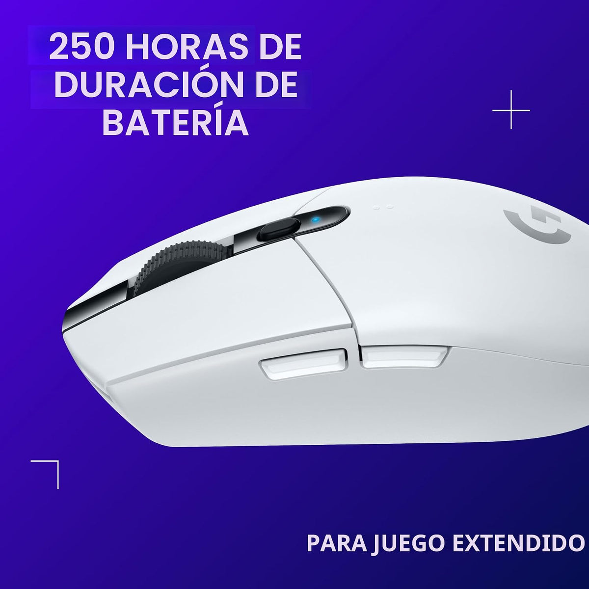 Logitech G305 Lightspeed - Mouse inalámbrico para juegos, Blanco +...