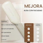 MEGAWISE Cepillo alisador de cabello, cepillo iónico calentado | Fu...