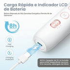 HSKAI Lima de uñas eléctrica, molinillo de uñas inalámbrico para uñ...