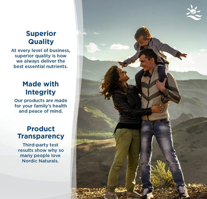 Nordic Naturals Vitamina D3 1000, Naranja - 120 mini geles blandos - 1000 UI de vitamina D3 - Soporta huesos saludables, estado de ánimo y función del sistema inmunitario - Sin OGM - 120 porciones