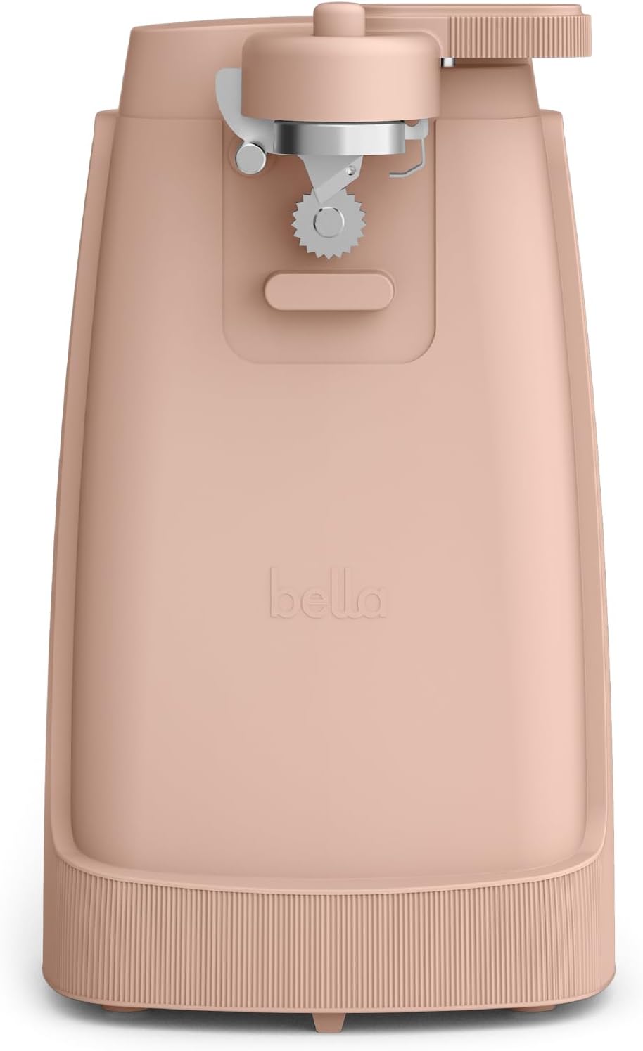bella Abrelatas eléctrico y afilador de cuchillos, palanca de corte...