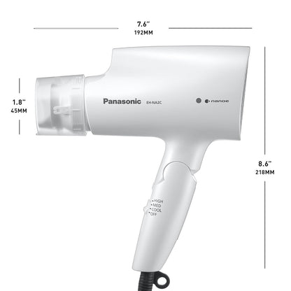 Panasonic Nanoe - Secador de pelo compacto con boquilla oscilante d...