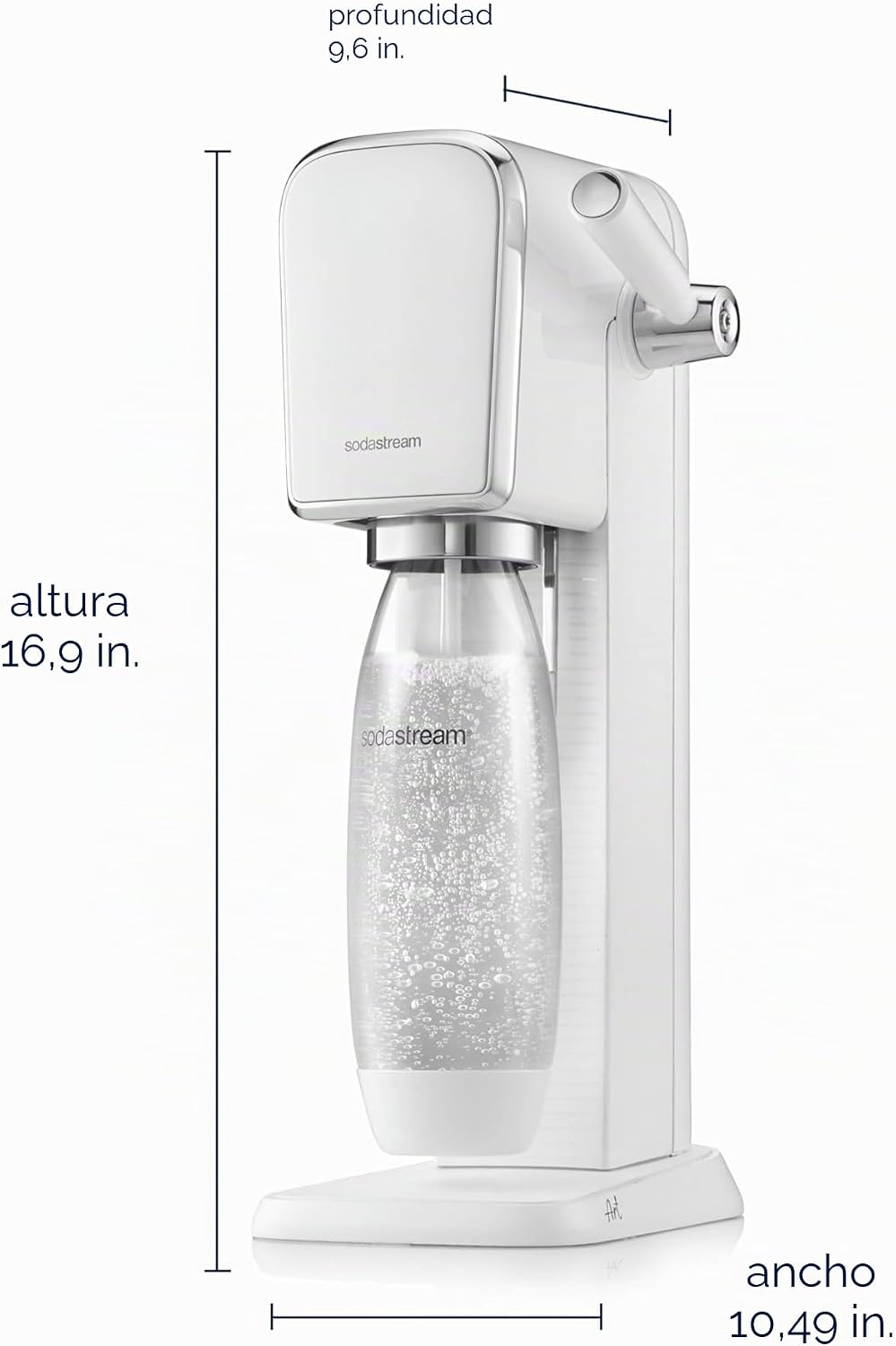 SodaStream - Fabricante de agua con gas ART | Kit de inicio | Siste...