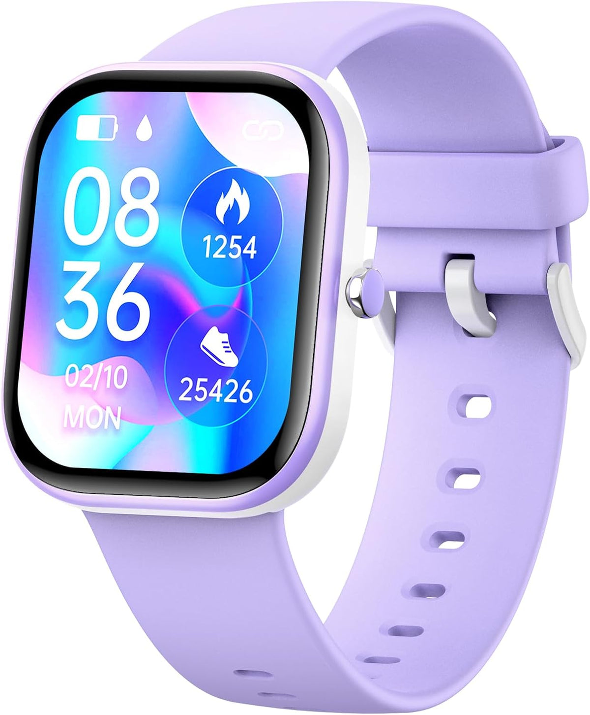 Nyonio - Reloj inteligente para niños con rastreador de fitness, si...