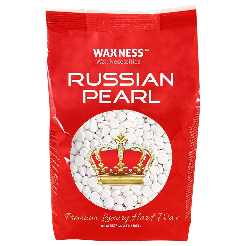Perlas de cera dura de mezcla de polímero Waxness, perlas rusas de...