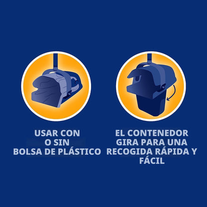 Petmate - Basurero giratorio Arm &amp; Hammer 70067, rastrillo y re...