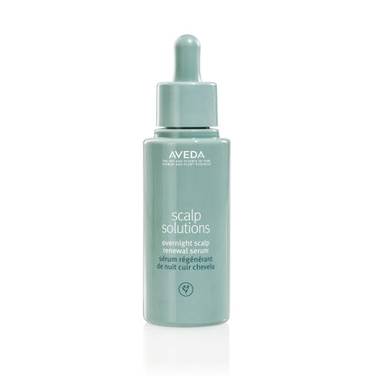 Aveda Scalp Solutions Overnight Scalp Renewal Serum | Fortalece y repara la barrera del cuero cabelludo para todo tipo de cabello | Alivia el cuero cabelludo rojo, seco e irritado | 98% derivado