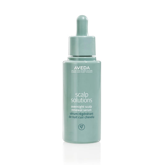 Aveda Scalp Solutions Overnight Scalp Renewal Serum | Fortalece y repara la barrera del cuero cabelludo para todo tipo de cabello | Alivia el cuero cabelludo rojo, seco e irritado | 98% derivado