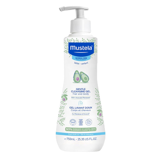 Mustela Gel de Limpieza Suave para Bebé - Jabón para el Cabello y C...
