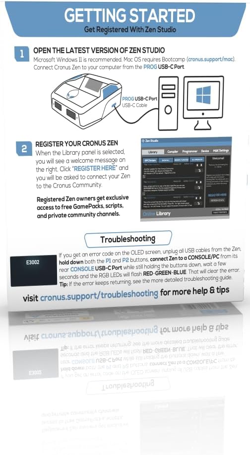Emulador de Controlador Cronus Zen para Xbox, PlayStation, Nintendo y PC (CM00053)