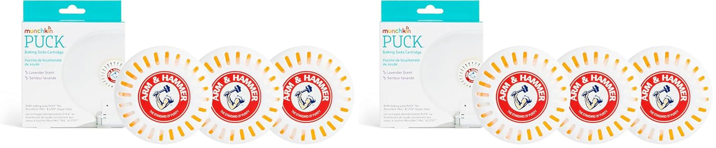 Munchkin® Arm & Hammer Puck - Cartucho de bicarbonato de sodio, aro...