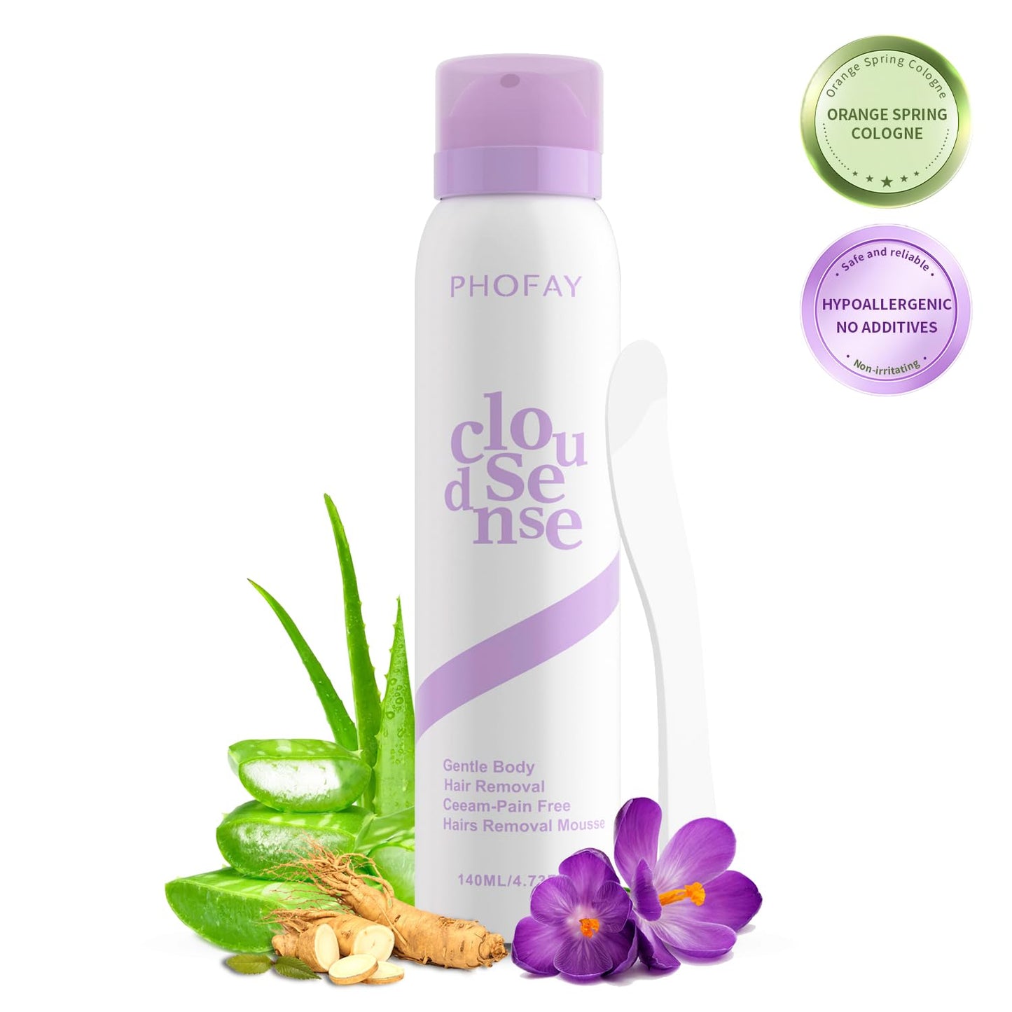 PHOFAY Crema depilatoria para pieles sensibles, de acción rápida, c...