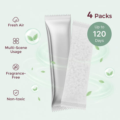 Momcozy Recambios desodorantes para cubo de pañales, 4 paquetes de...