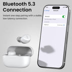 TOZO Auriculares inalámbricos A1 Bluetooth 5.3 de peso ligero en el...