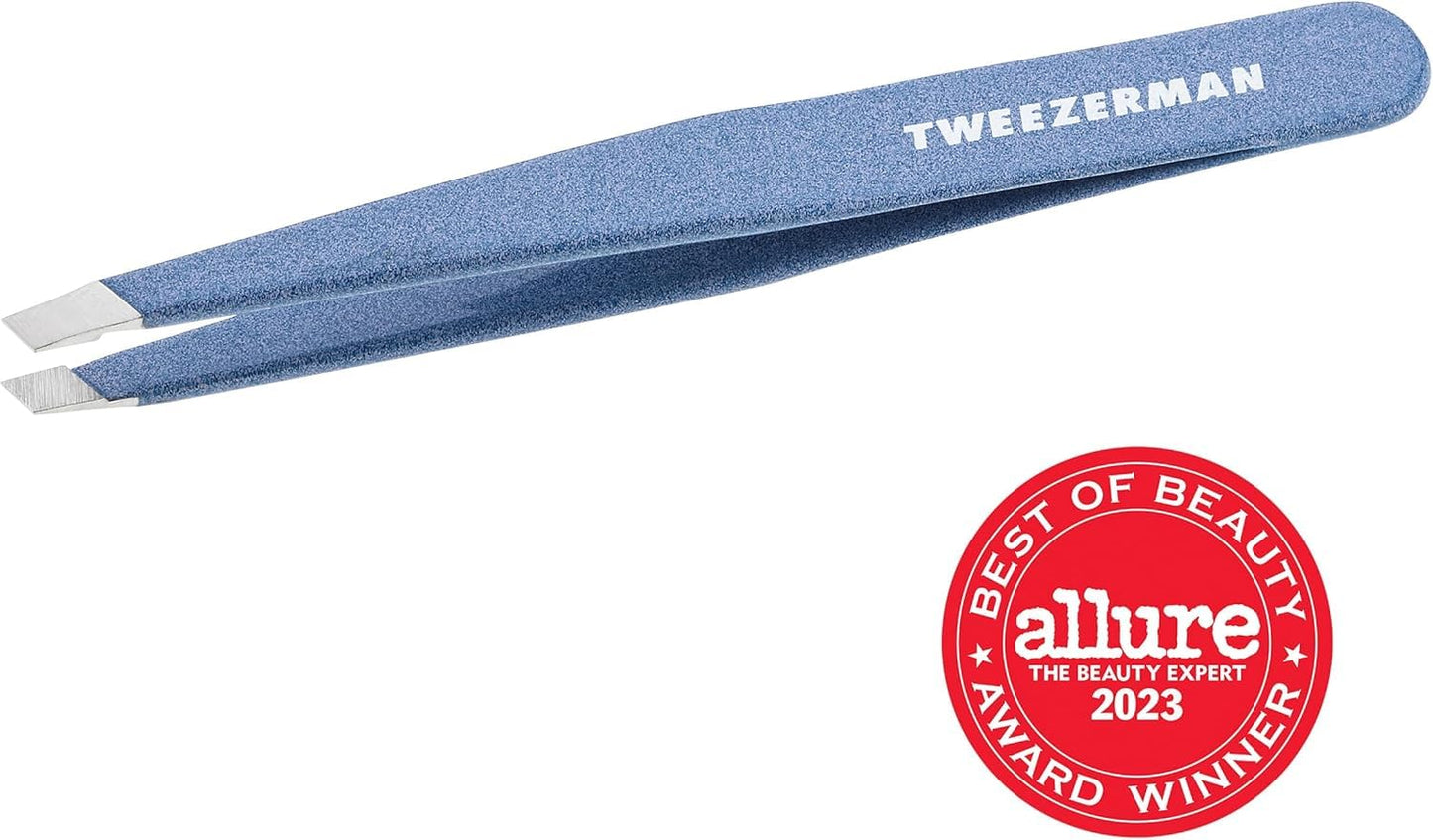 Tweezerman - Pinzas inclinadas de acero inoxidable, pinzas para cej...