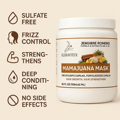 Kleravitex Mamajuana Mascarilla capilar \u2013 Tratamiento profundo...