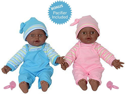 The New York Doll Collection Muñecas gemelas (afroamericanas)