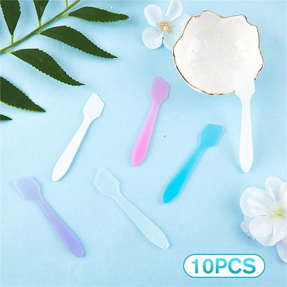 Lotion Spatula 100 Pcs Mini Cosmetic Spatulas Scoop Face Cream Make...