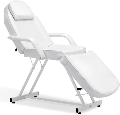 BarberPub Silla de tatuaje ajustable, mesa de tatuaje de 72 pulgada...