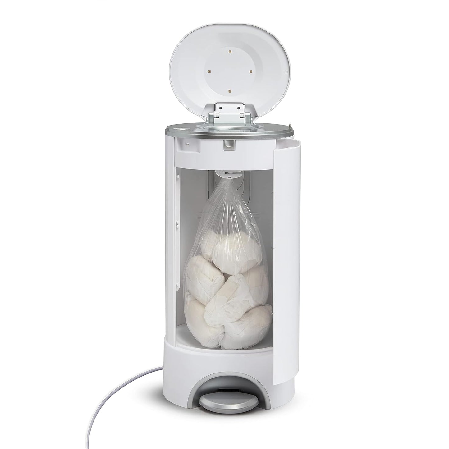 Munchkin® Cubo de pañales UV #1 en control de olores, incluye 1 bol...