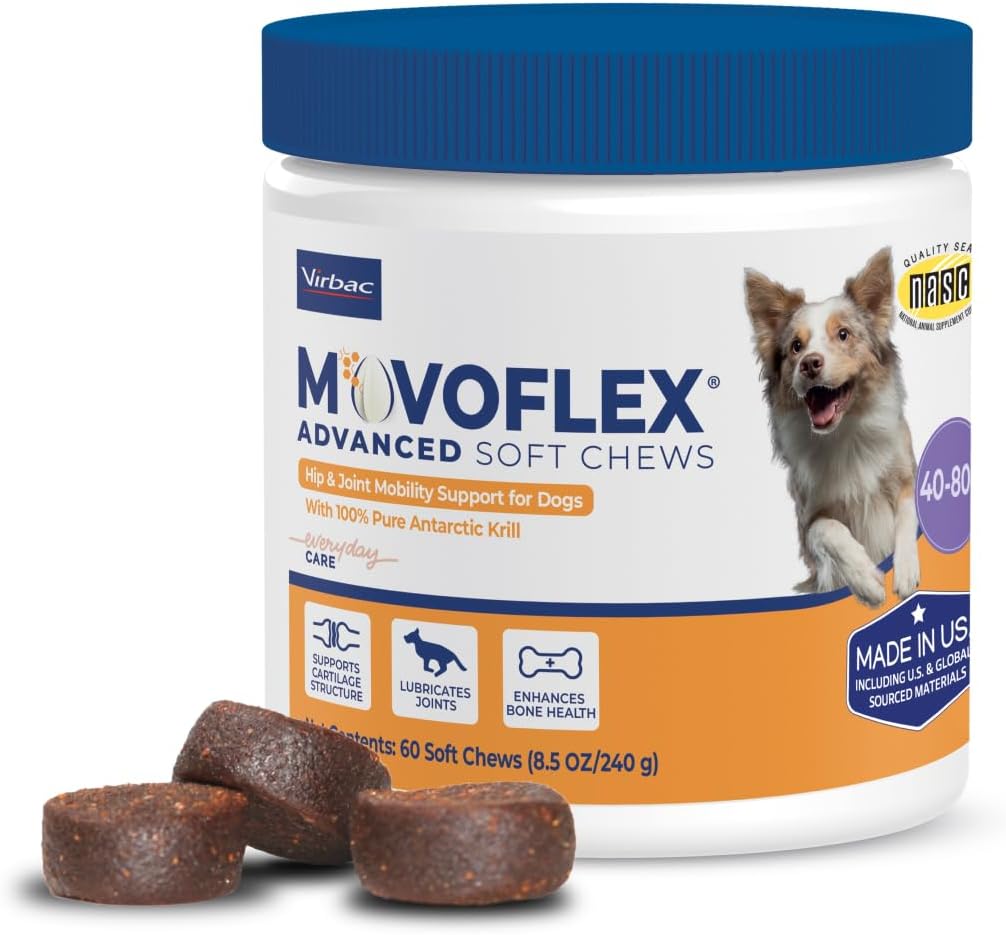 MOVOFLEX Virbac - Suplemento de apoyo avanzado para la cadera y las...