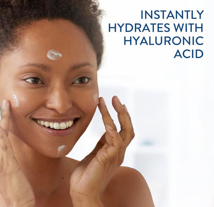 Cetaphil Bundle - Limpiador facial diario para pieles sensibles, combinación con grasa NUEVO 20 oz y loción hidratante diaria para cara, con ácido hialurónico, 3 onzas, regalos para el Día de la Madre