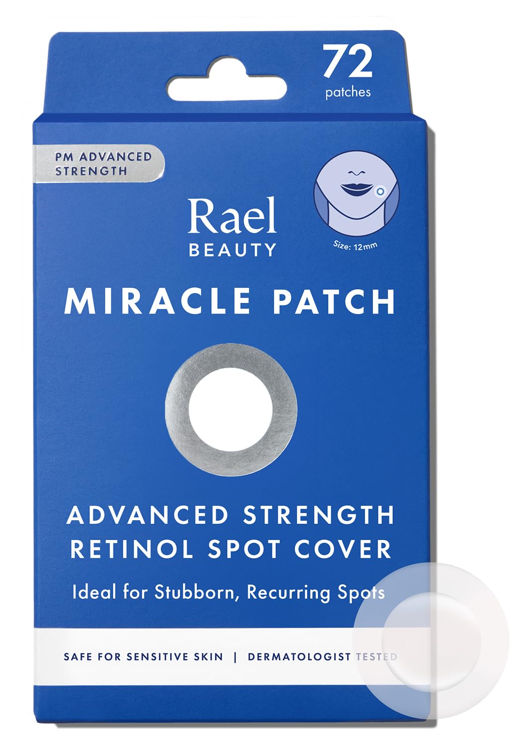 Rael Parches para espinillas, cubierta milagrosa de retinol, parche...