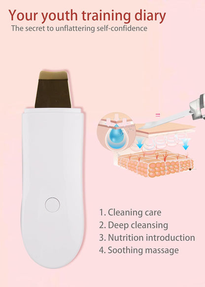 Limpiador facial para la piel, espátula para la piel, limpiador de...