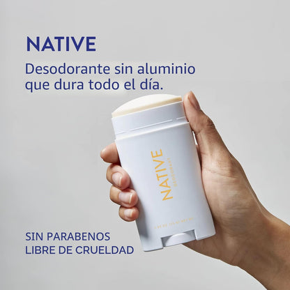 Native El desodorante contiene ingredientes derivados de forma natu...