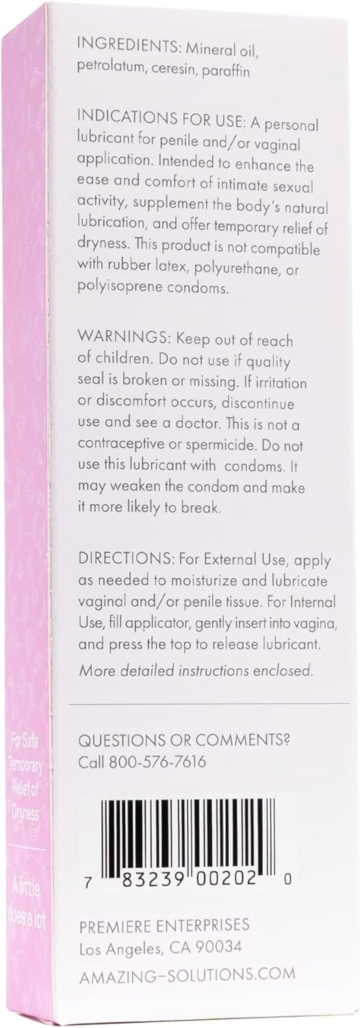 Crema hidratante vaginal diaria Crème De La Femme para un alivio du...