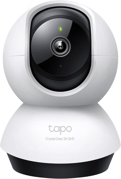 TP-Link Tapo - Cámara de seguridad Pan\/Tilt de 2K QHD para cámara...