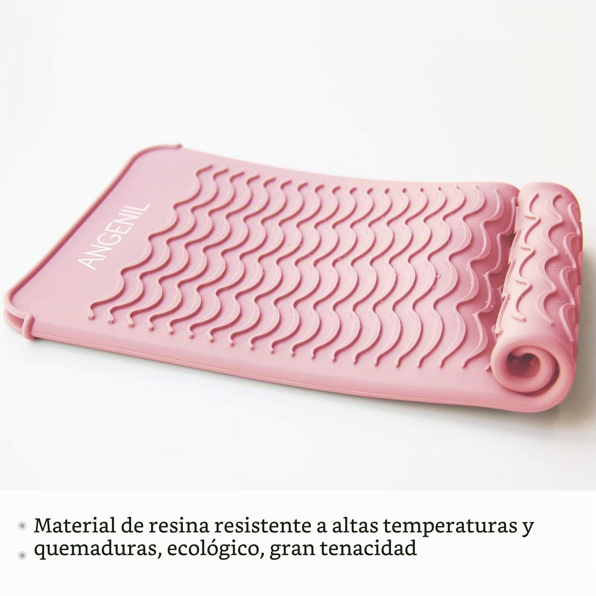 ANGENIL - Alfombrilla de silicona resistente al calor para plancha...